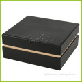 Luxury Black Matte Packaging Cardboard Gift Paper Jewelry Box